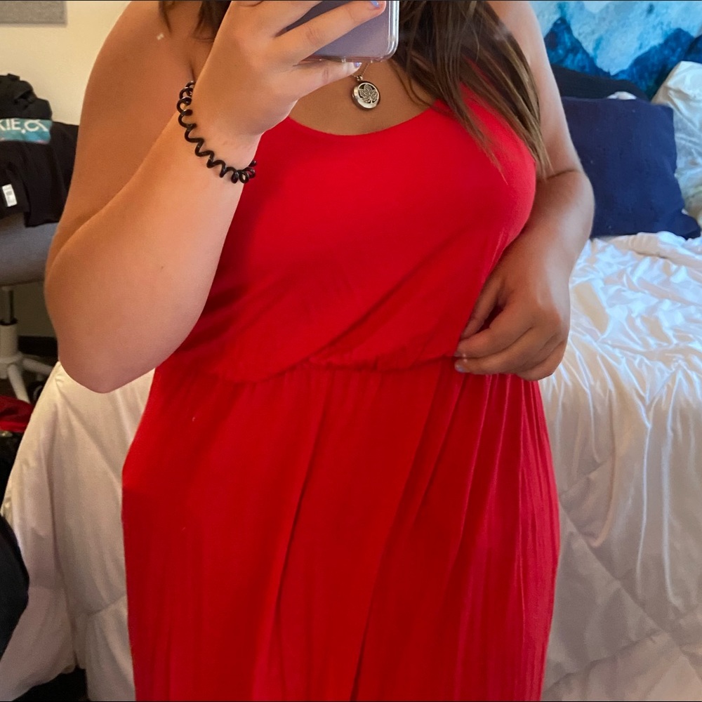 Red Maxi Dress